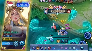 KADITA TERLALU KUAT !! KADITA BEST BUILD AND EMBLEM 2024 , Mobile Legends