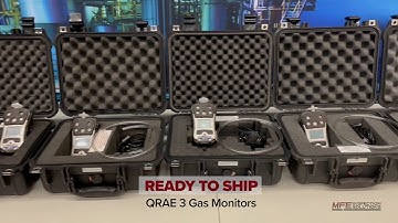 Ready to Ship: QRAE 3 Gas Monitors for Industrial Safety from MFE