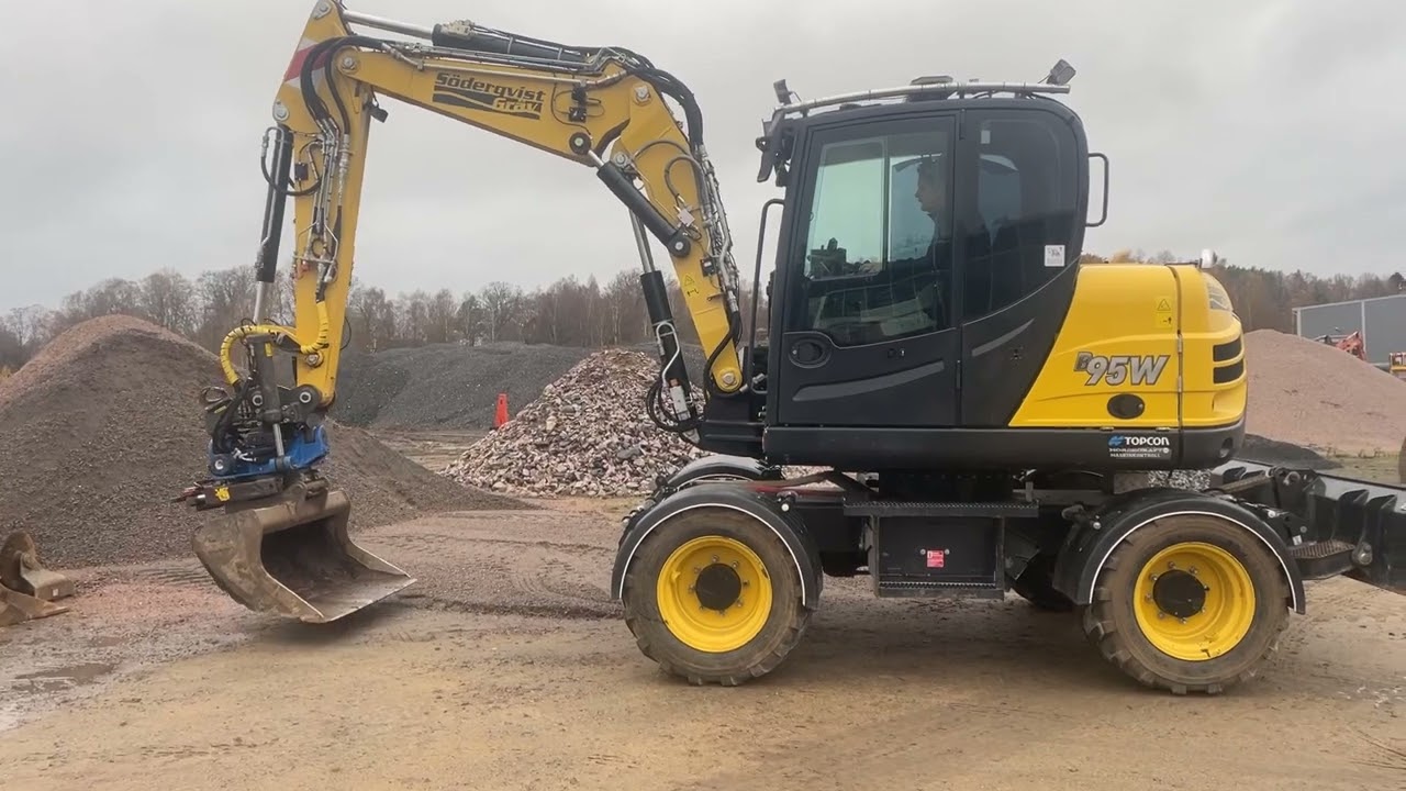 Hjulgrävare Yanmar B95W DPF