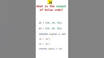 Java script Interview questions | memory allocation in javascript