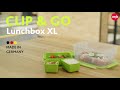 EMSA CLIP &amp; GO Lunchbox – für Speisen unterwegs