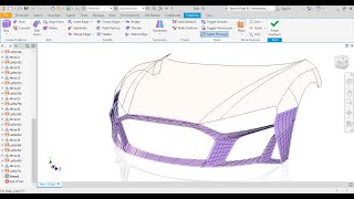 |Create surface by LOFT and convert to FREEFORM faces|Tutorial|Inventor Studio|