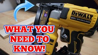 What You Need To Know About This DeWALT Pin Nailer! (DCN623)