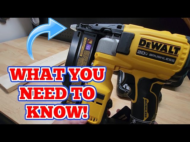 Dewalt (DCN623) Brushless Pin Nailer 23GA with 20volt battery and