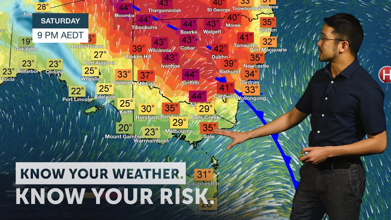 weather forecast for NSW, Vic, SA and ACT as cold approaches WA ABC News