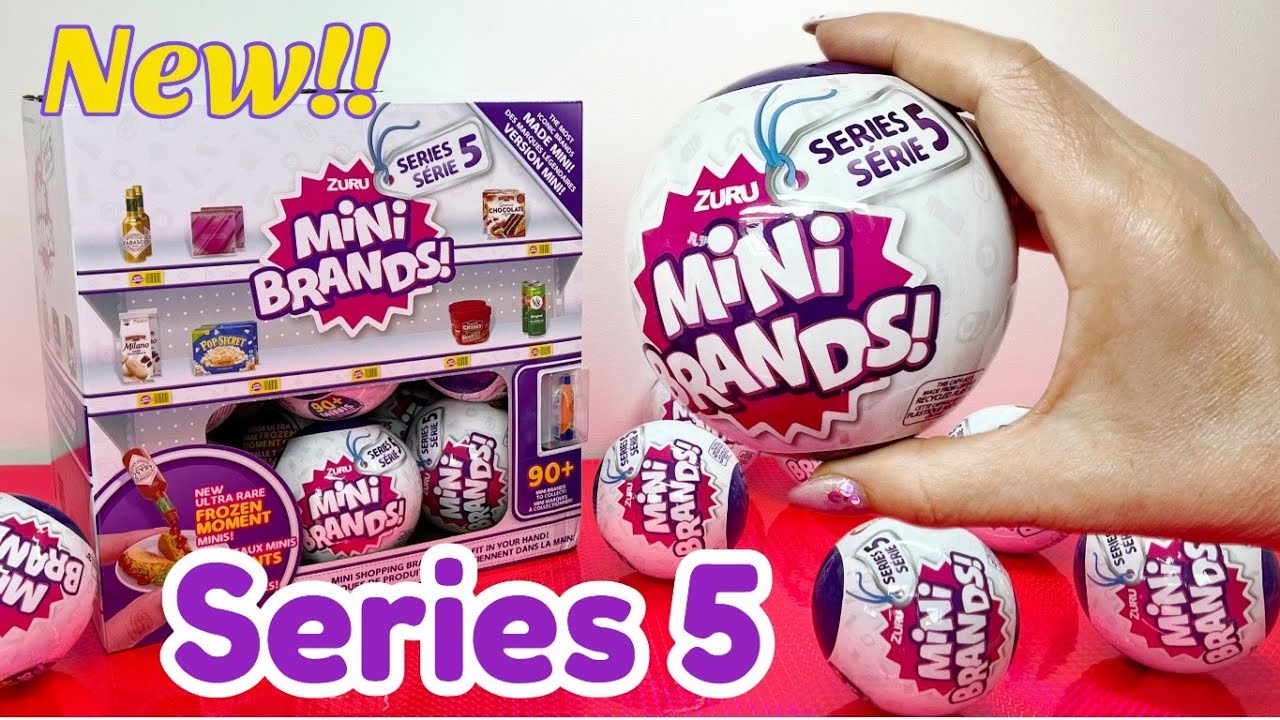 ZURU MINI BRANDS SERIES 5 IS OUT!! Opening Mini Brands Series 5!! 