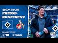 RE-LIVE: PRESSEKONFERENZ MIT MERLIN POLZIN | HSV vs. 1. FC Köln