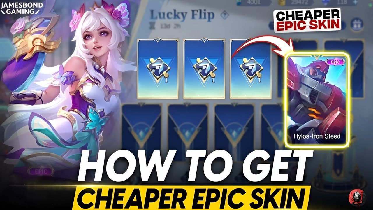Hylos Iron Steed Epic Skin Unlocked In Lucky Flip Event🔥