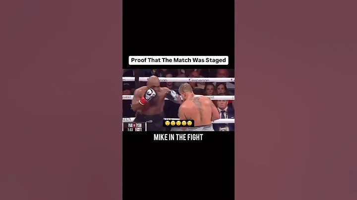 Proof That Jake Paul vs Mike Tyson Was Staged😲