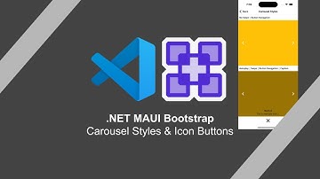 Carousel Styles & Icon Buttons .NET MAUI - 08