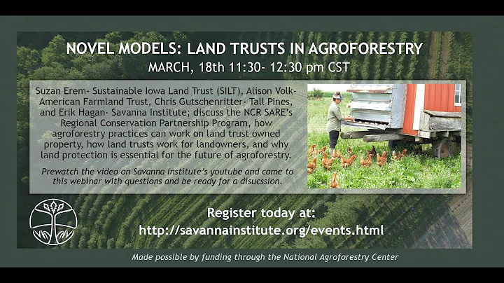 Land trusts in agroforestry with Suzan Erem, SILT.