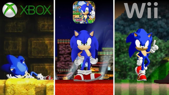 SONIC 4 Episode I e Sonic The Hedgehog 4 Episode II [Xbox One] - Fox Geeks