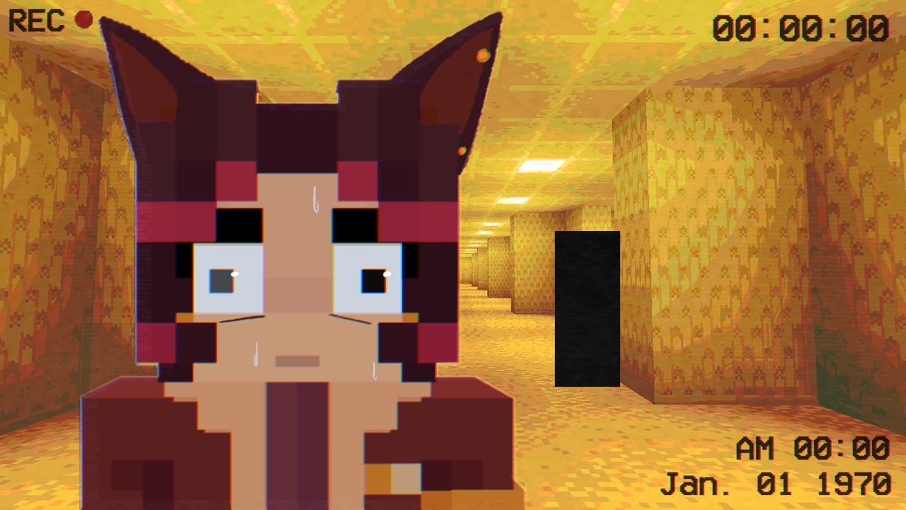 Me perdi nas BACKROOMS do MINECRAFT