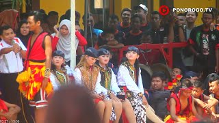 Edrekan 4 Jathil Cantik Bikin Bujang Ganong Klepek Klepek, Reog Ponorogo Di SMK PEMKAB PONOROGO