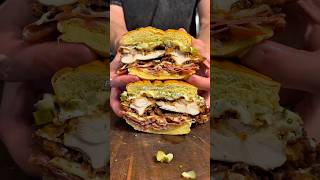 Croque Monsieur Fried Chicken Sandwich