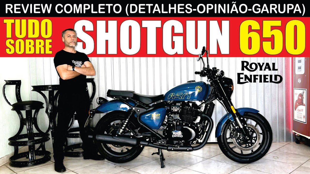 TESTE COMPLETO DA SHOTGUN 650 | DETALHES - CORREDOR - GARUPA