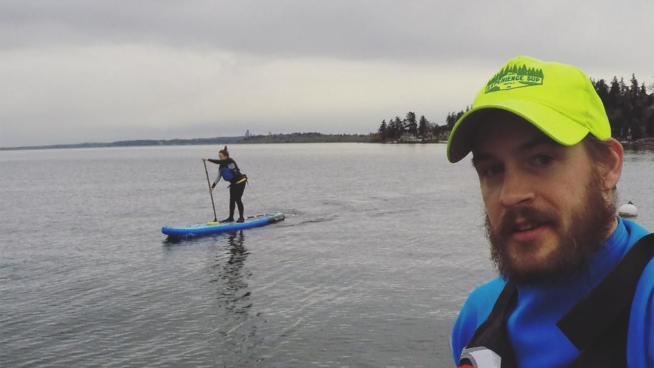 ⁣Date Night for Shane and Jenn | SUP in Lake Washington!
