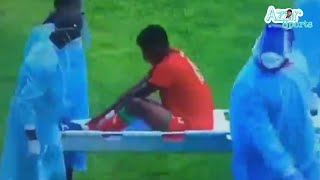 Tazama Peter Banda alivyoumia Timu yake ya Taifa,Alitokea Bench,Ashindwa kuendelea,Simba...