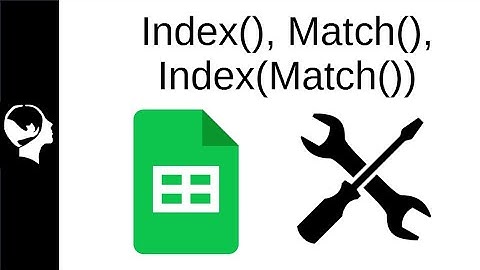 Index Match in Google Sheet