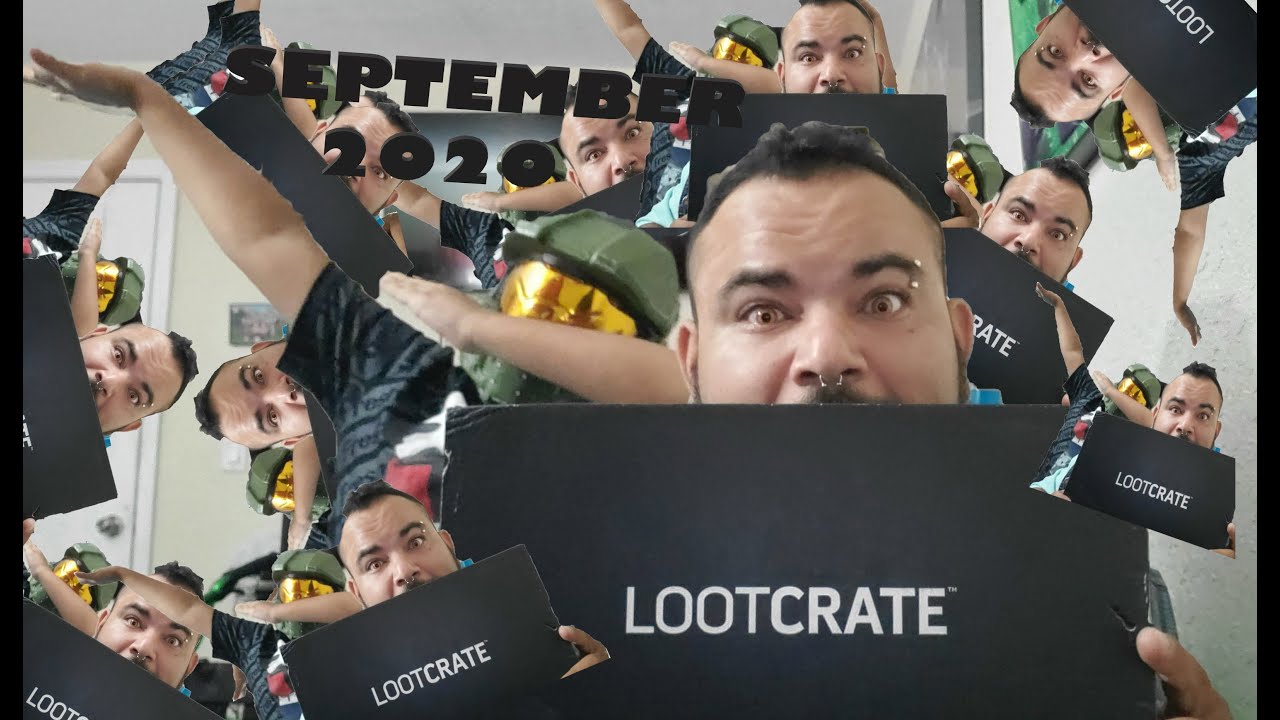Lootcrate unboxing october 2020 (september crate)