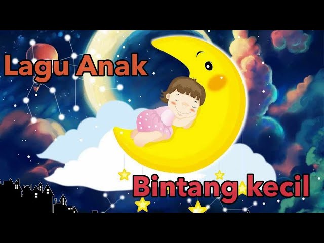 Lagu Anak Bintang Kecil Di Langit Yang Biru Najwa Belajar Nyanyi Youtube
