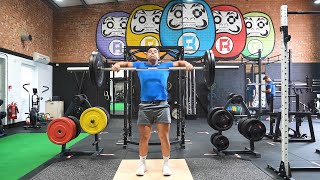 Paused Snatch Pull | Olympic Lifting | Strength and Conditioning Exercises