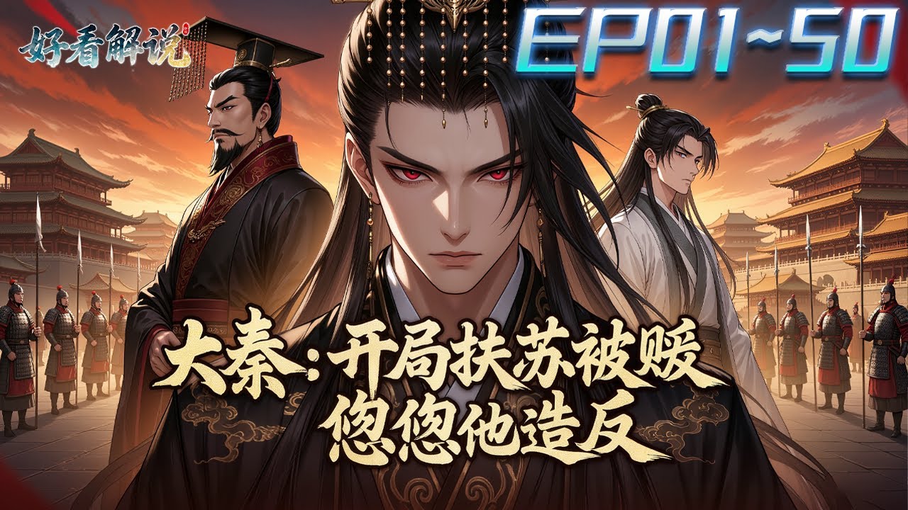 【真人解说AI漫画】《大秦开局扶苏被贬忽悠他造反》第01~50集丨勸扶蘇殺入咸陽奪位！嬴政竊聽後超期待，直接下令讓扶苏拜對方為師！#真人解说 #AI漫画 #ai #穿越