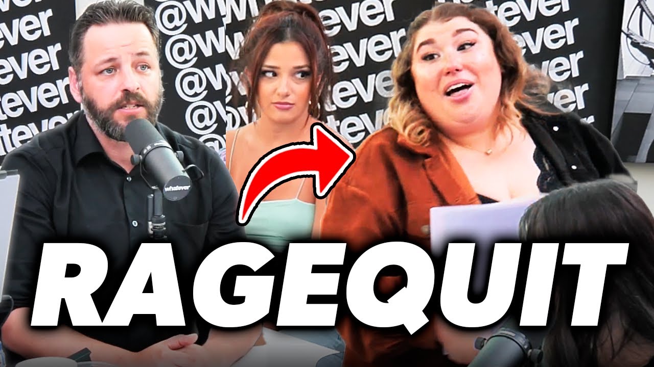 Andrew DESTROYED Plus Size Woman's Claims And She RAGEQUITS CRYING