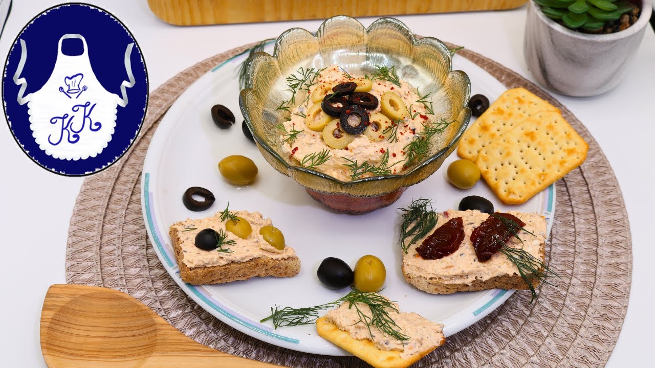 Sommerlich & Herzhaft: Mediterraner Frischkäse-Dip mit Oliven