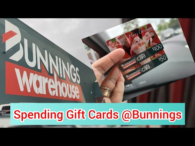 Gift Cards - Bunnings Australia