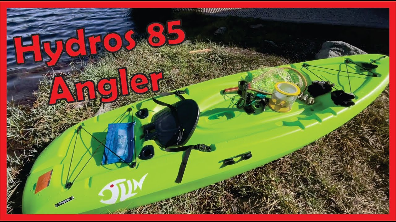 Breaking In My Lifetime HYDROS 85 ANGLER Kayak YouTube