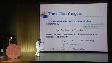 Matthias Gaberdiel - Higher Spin Algebras and Plane Partitions