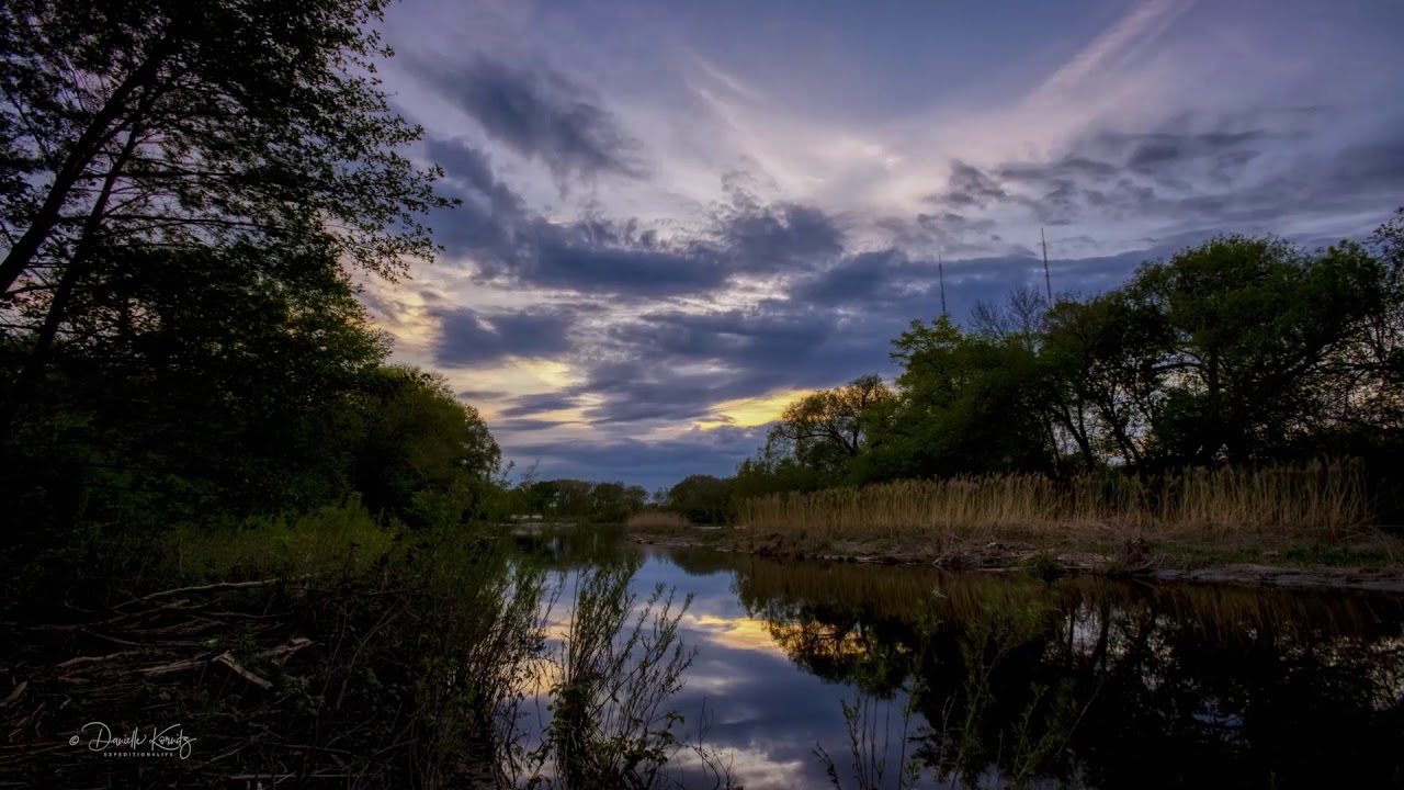 20200527   Lincoln Park - Sunset at viewed from across the Milwaukee River