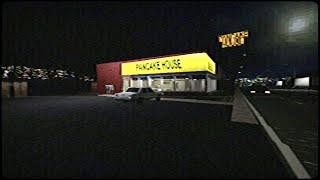 Grabbing dinner at a local pancake house... (Puppet Combos Pancake House)