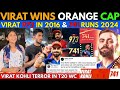 Virat Kohli Wins IPL 2024 Orange Cap | Virat Break Messi, Ronaldo Most Hashtag Record in Instagram🥵