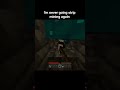 I'm never going strip mining again #shorts #minecraftshorts #stripmining #fypシ