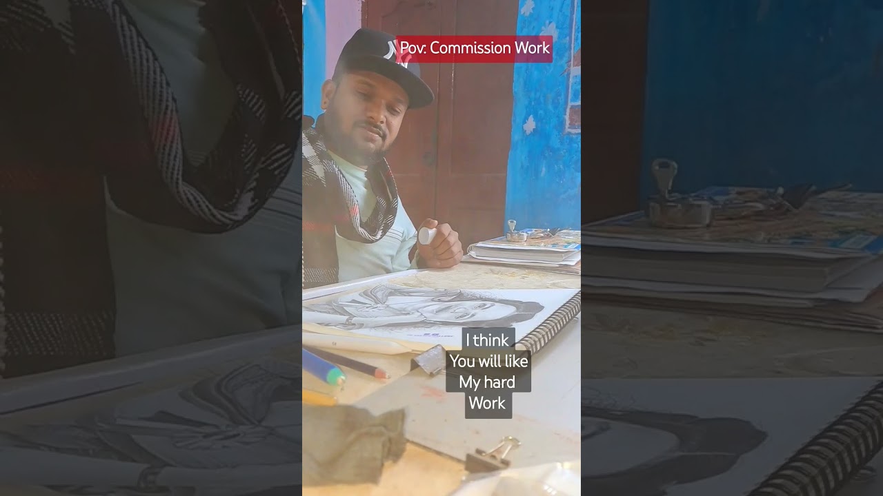 Commission work A4 Size paper 😊 