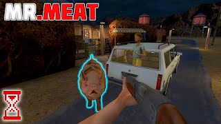 Свин за калиткой в сцене спасения Ребекки | Mr. Meat screenshot 4