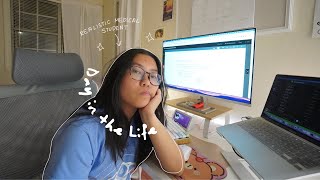 Realistic Day in the Life of a Stressed Medical Student | Medical School Vlog | Sally Lu