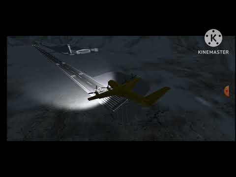 AirGold flight 1082 - Crash Animation