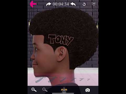 Barber Chop - Personalized Name (Tony)