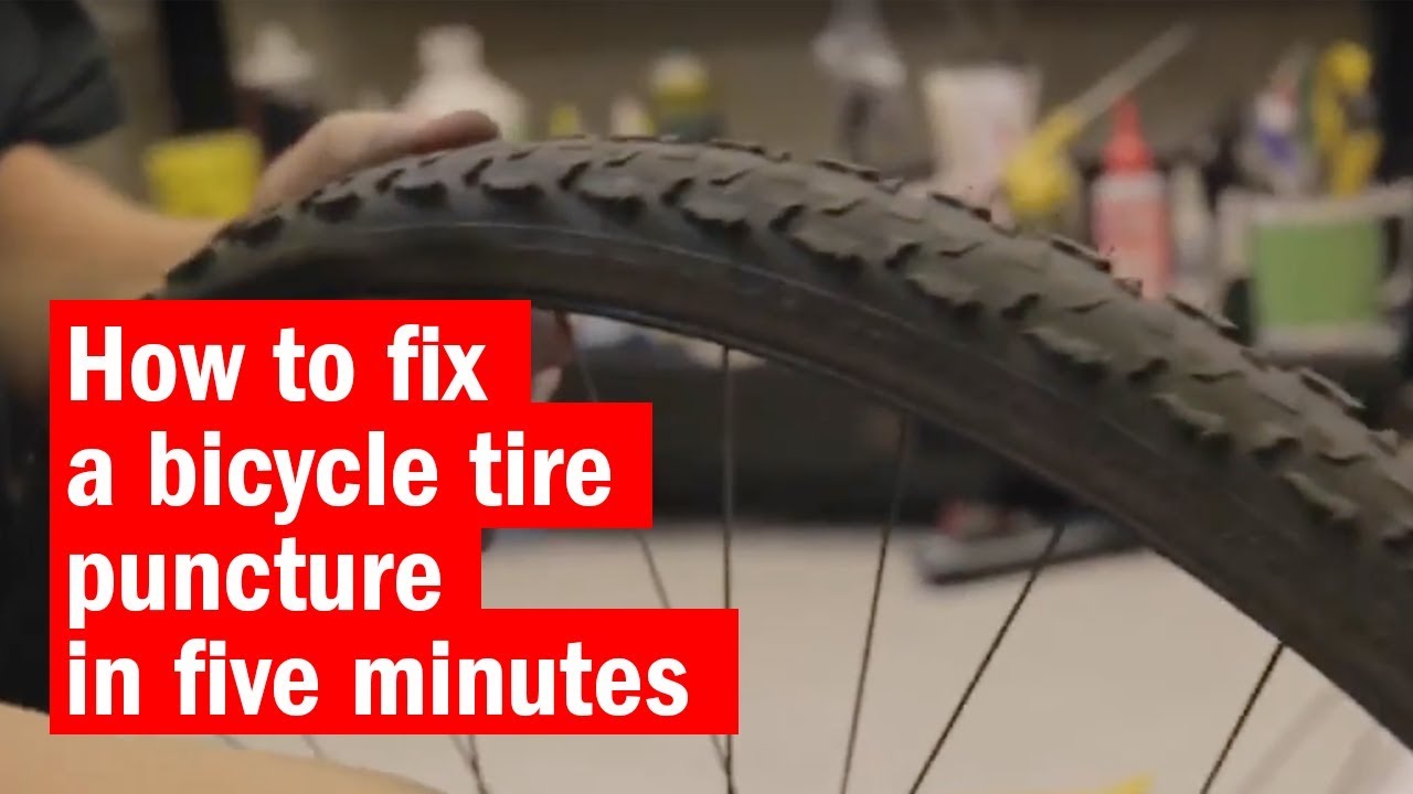 bike tire puncture