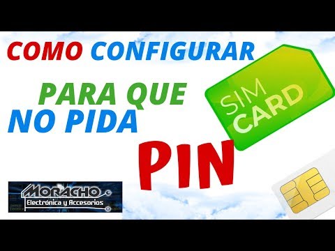 Video: Cómo Deshabilitar El Código Pin