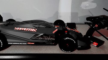 ARRMA LIMITLESS FIRST RUN WITH RADIO LINK RC6GS