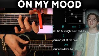 Vignette de la vidéo "On My Mood - Kevin Kaarl GUITARRA Tutorial / DEMO | Acordes"