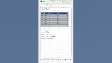 กรองข้อมูลด้วย Slicer | #excel