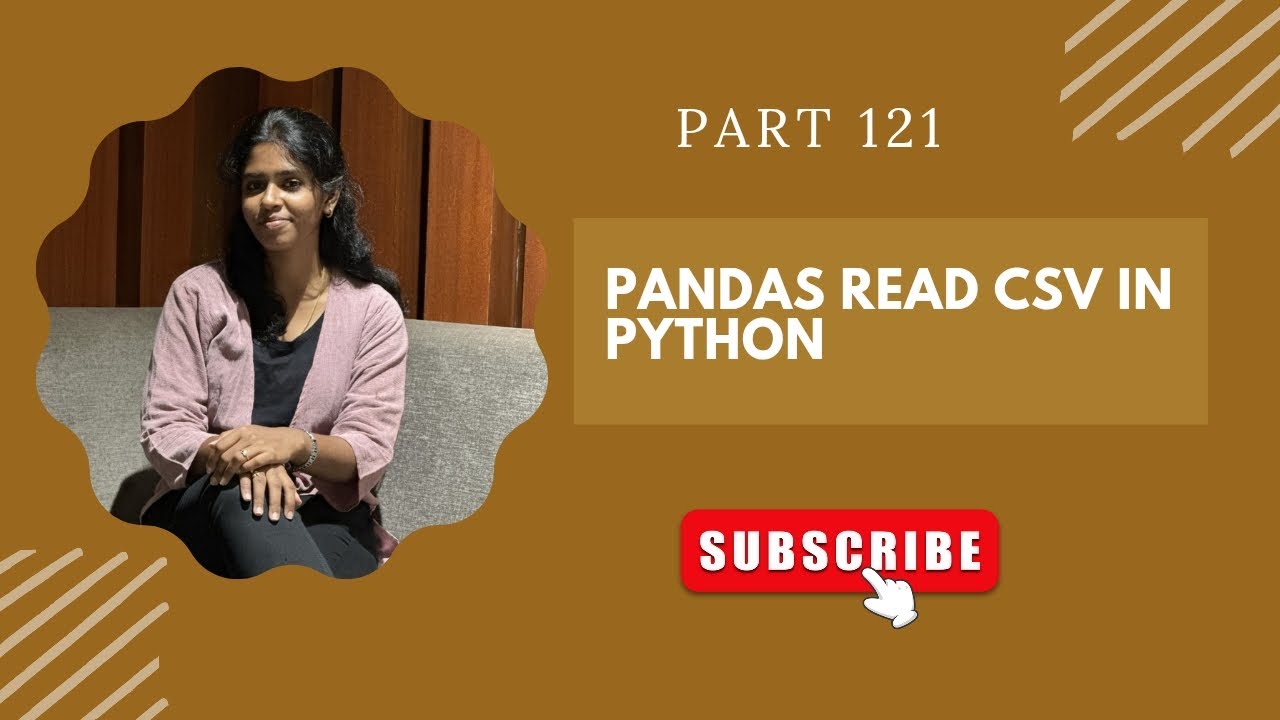 📌 Part 121: Pandas Read CSV in Python - YouTube