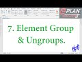E-7 Element Group &amp; Ungroups || Eplan tutorial for beginners in Hindi.