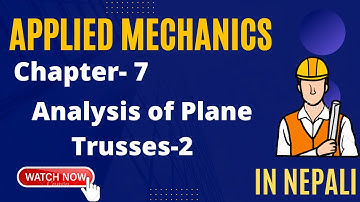 Applied mechanics  || analysis of truss -2