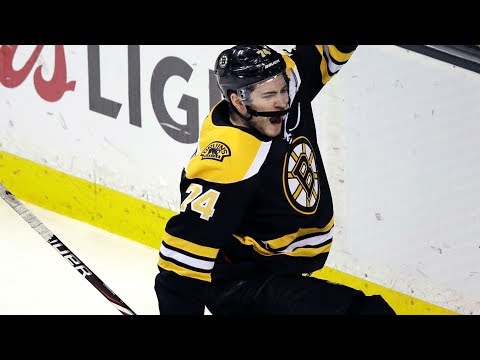 DeBrusk puts his stamp on the series with 2 goals in Game 7